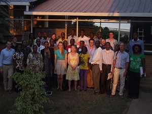 The Project Umubano Capacity Building Team with representatives from SURF's partner organisations