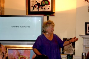 Dame Hilary Blume - a Happy Giver