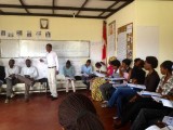 Students and trainer in action - Youth Entrepreneurship Training Programme 3