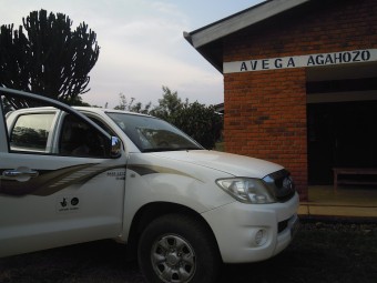 The vehicle donated to AVEGA Western Region through funding from the Big Lottery Fund