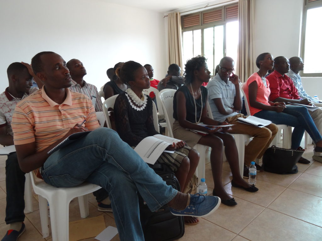 Attendees at a YETP workshop