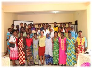 Participants at the Women Genocide Survivors Retreat