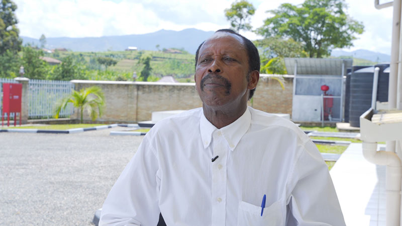 Aloys Rwamasirabo lost nine children and other family members during the 1994 Genocide against the Tutsi.