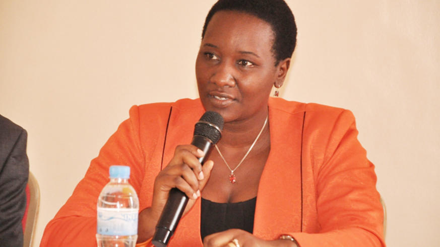 Julienne Uwacu, the Director General of the Government of Rwanda Genocide Survivors Assistance Fund (FARG)