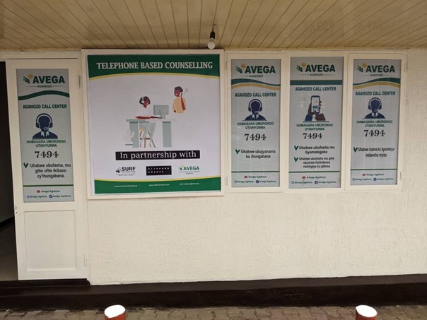 AVEGA Telephone Based Counselling supported by CERP IV