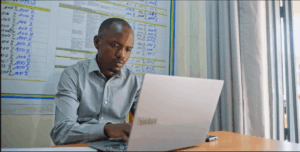 Janvier, a participant in our YESP programme
