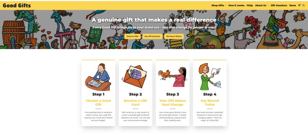 New Good Gifts Website